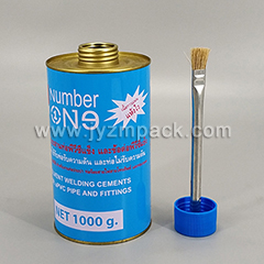 1 Liter adhesive tin can