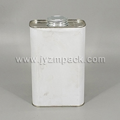1 Liter F-style can with Metal cap