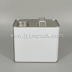 2.5 Liter F-style can with screw cap