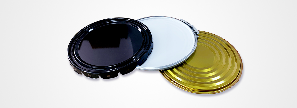 Lug lids & Lock ring lid & open end